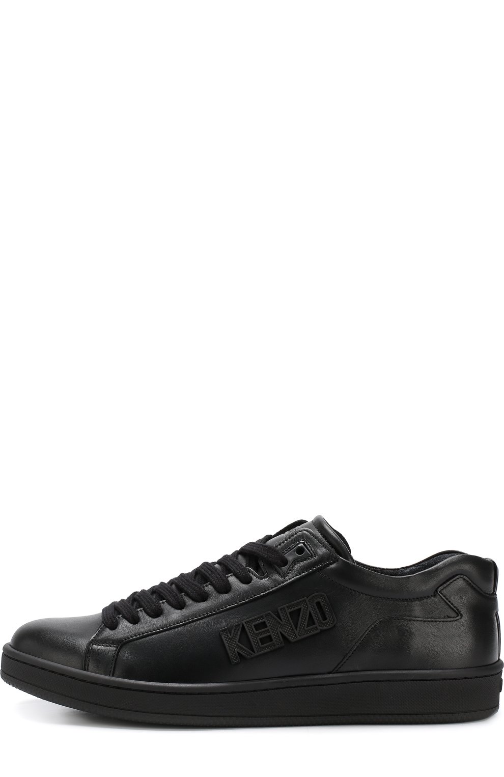 Кожаные кеды KENZO черного цвета по цене 36950 руб., арт. 5SN127L50, фото 3 Кожаные кеды KENZO, арт. 5SN127L50, фото 3