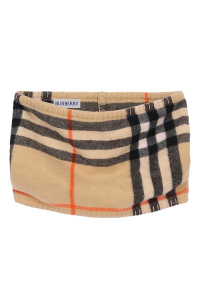 Женский кашемировый шарф-снуд BURBERRY, арт. 8121355