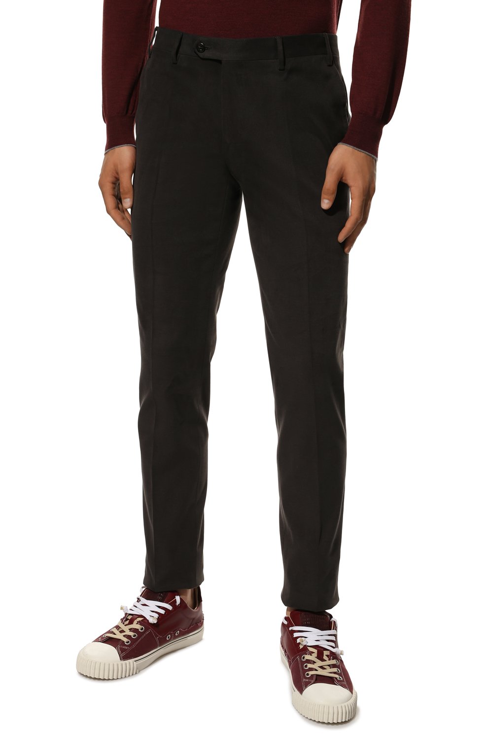 Хлопковые брюки CORNELIANI, арт. 904B01-2818503/02, фото 3