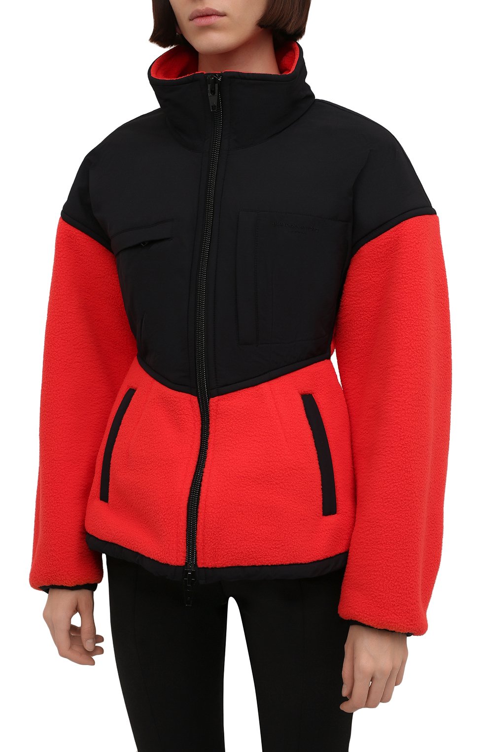Утепленная куртка ALEXANDER WANG красного цвета по цене 78050 руб., арт. 1CC4212307, фото 3 Утепленная куртка ALEXANDER WANG, арт. 1CC4212307, фото 3
