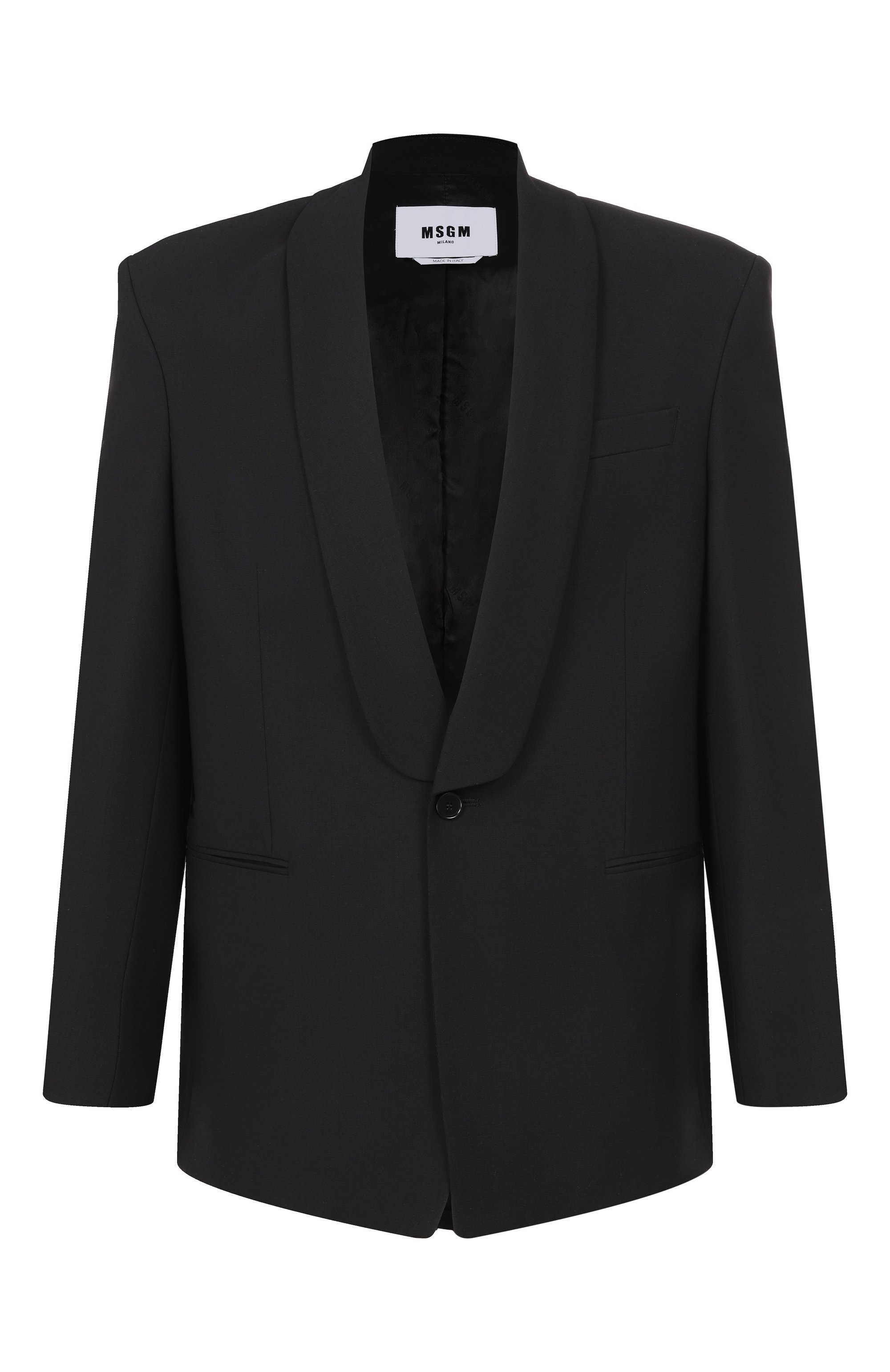 Шерстяной пиджак MSGM, арт. 4040MG01/267100, фото 1