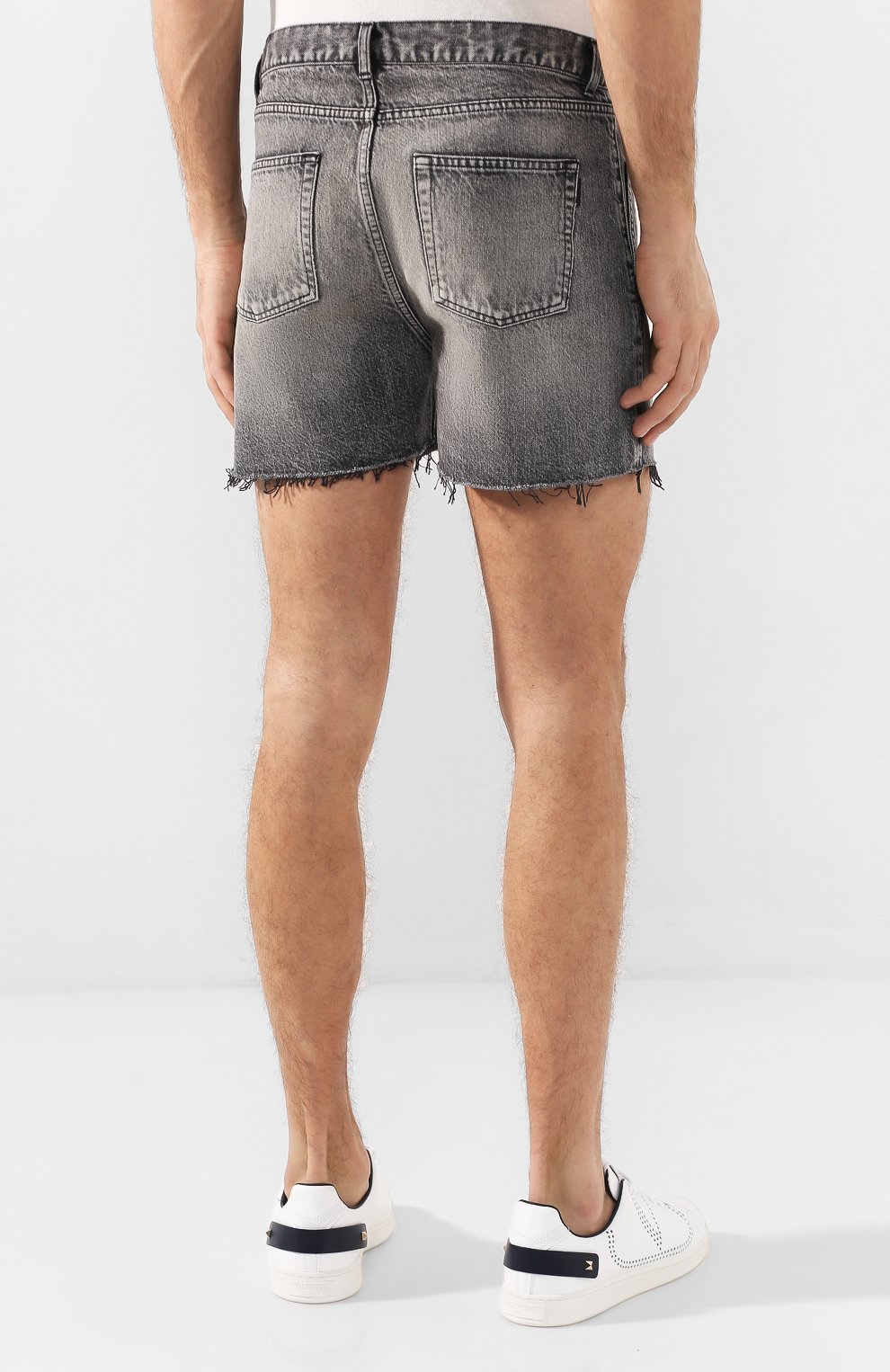 Джинсовые шорты SAINT LAURENT, арт. 601476/Y8990, фото 4