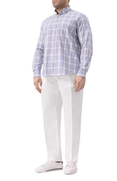 Льняные брюки PAUL&SHARK, арт. 25414041/62, фото 2