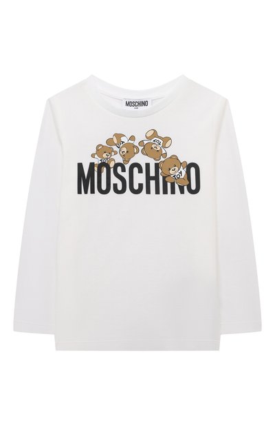 Хлопковый лонгслив MOSCHINO, арт. HU000T/LAA03/4-8