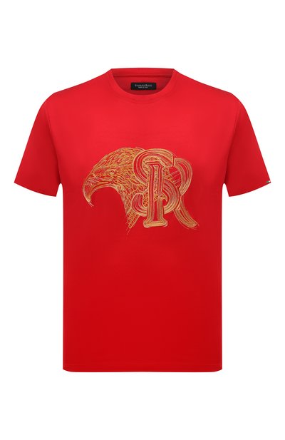 Мужская хлопковая футболка STEFANO RICCI, арт. MNH3302610/TE0001