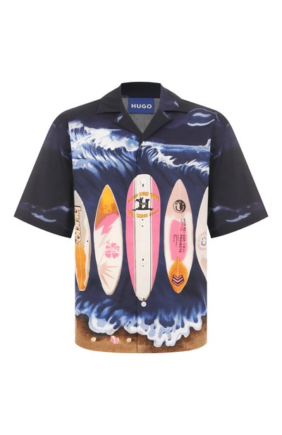 Мужская хлопковая рубашка HUGO BLUE, арт. 50544569