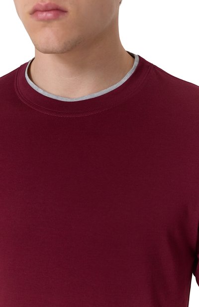 Хлопковая футболка BRUNELLO CUCINELLI, арт. M0B137427, фото 5