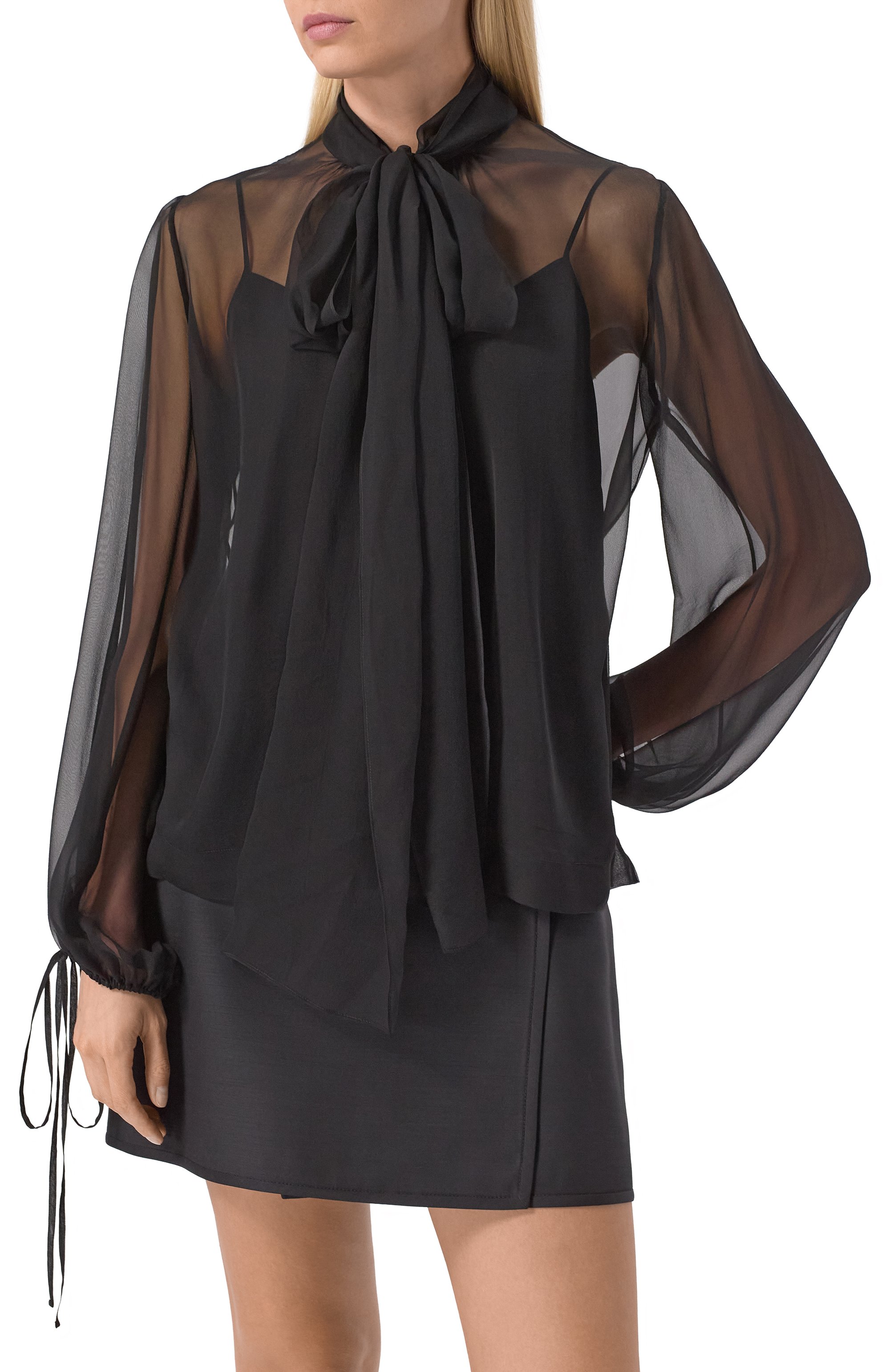 Шелковая блузка MVST, арт. 25E/X2P/0/G061/5586, фото 3