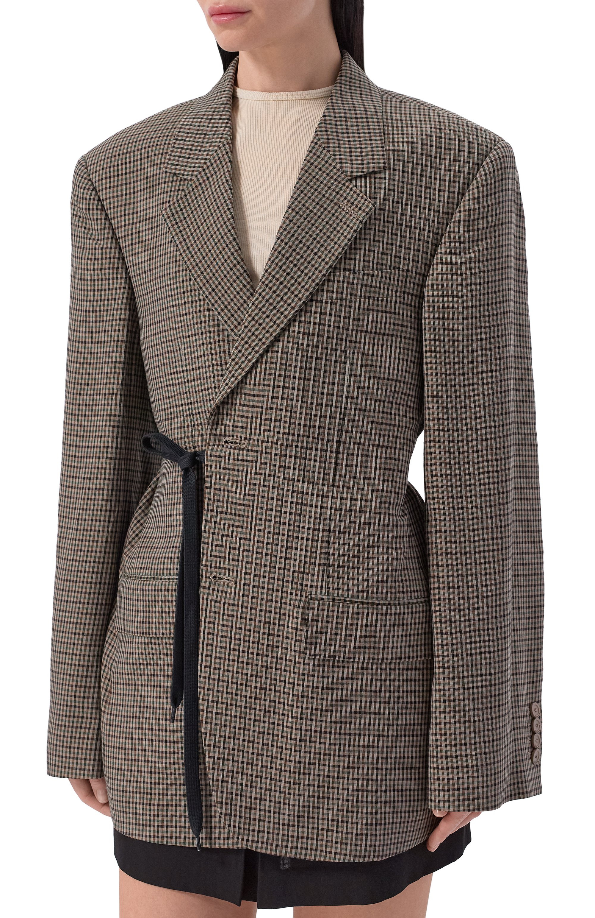 Жакет из лиоцелла BALENCIAGA, арт. 857365/TT038, фото 3