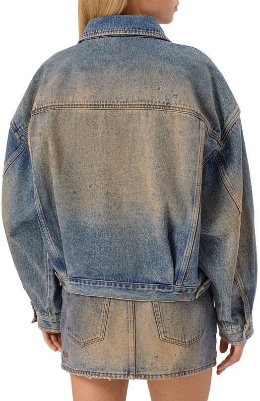 Джинсовая куртка Ksubi WFA25JK002 Синий  WFA25JK002 Фото 4