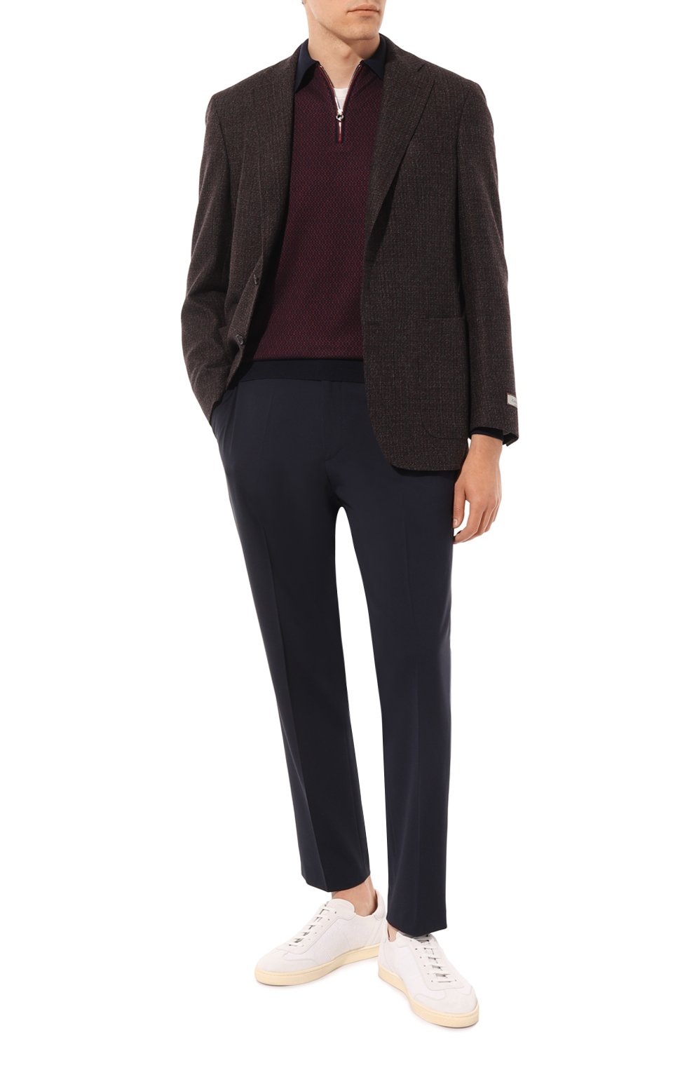 Поло из шерсти и шелка STEFANO RICCI, арт. KE06001AZ1/E23302/ALMIS, фото 2