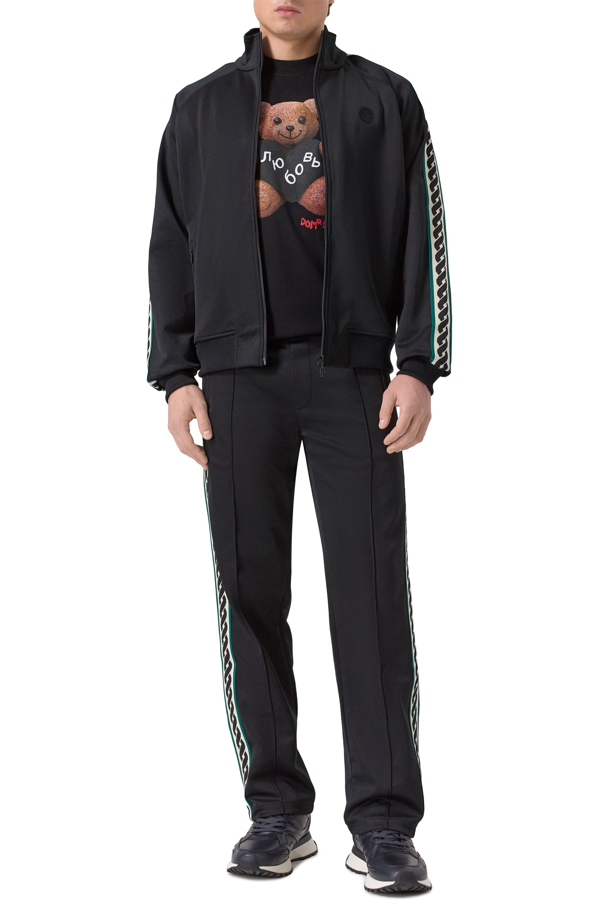 Толстовка DROLE DE MONSIEUR, арт. PERM-SJ005-PL135-BL, фото 2