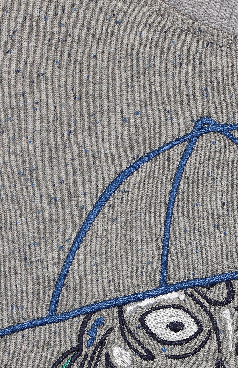 Хлопковый свитшот KENZO серого цвета по цене 11500 руб., арт. KN15658/8A-12A, фото 3 Хлопковый свитшот KENZO, арт. KN15658/8A-12A, фото 3