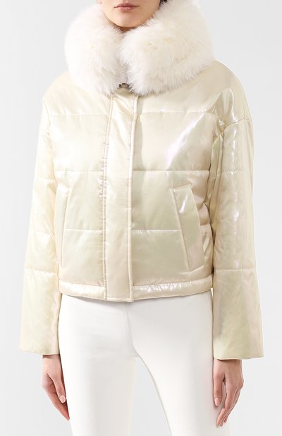 Куртка с меховой отделкой YS ARMY PARIS, арт. 9EFV01255D0RD, фото 3