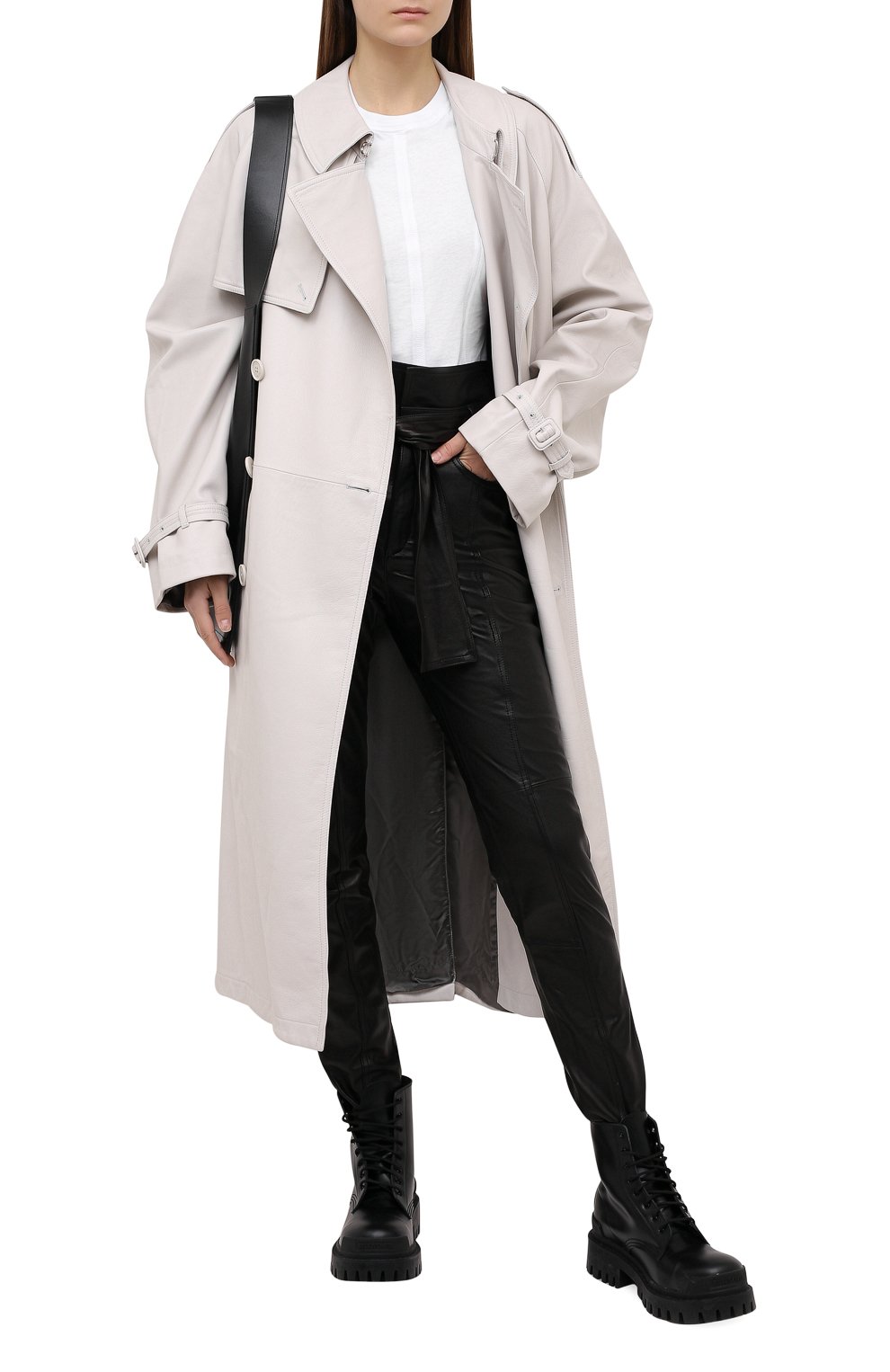 Хлопковая футболка ATM ANTHONY THOMAS MELILLO, арт. AW1408-GAB, фото 2