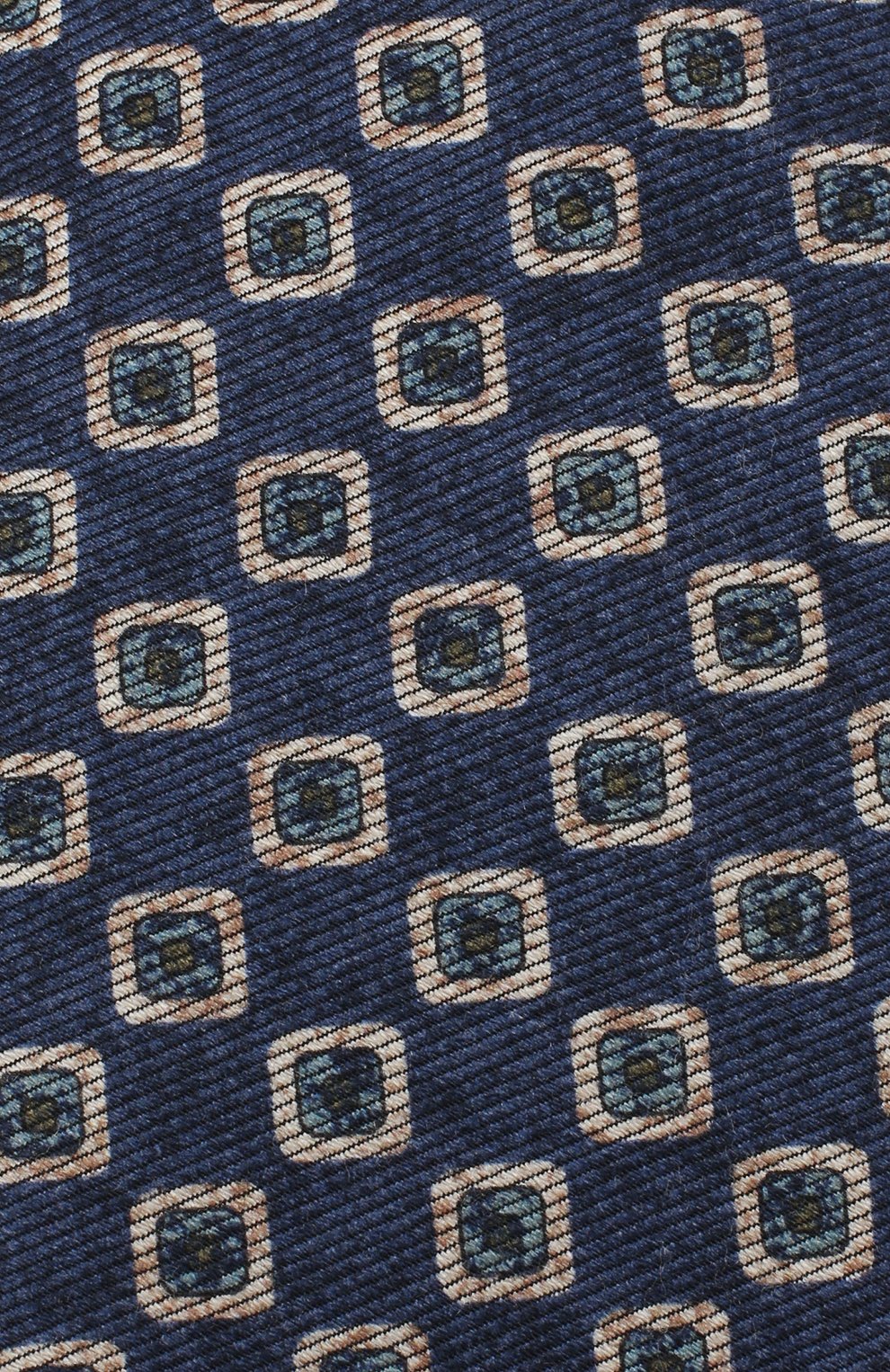 Галстук из смеси шерсти и шелка с узором KITON, арт. UCRVKLC02F38, фото 3