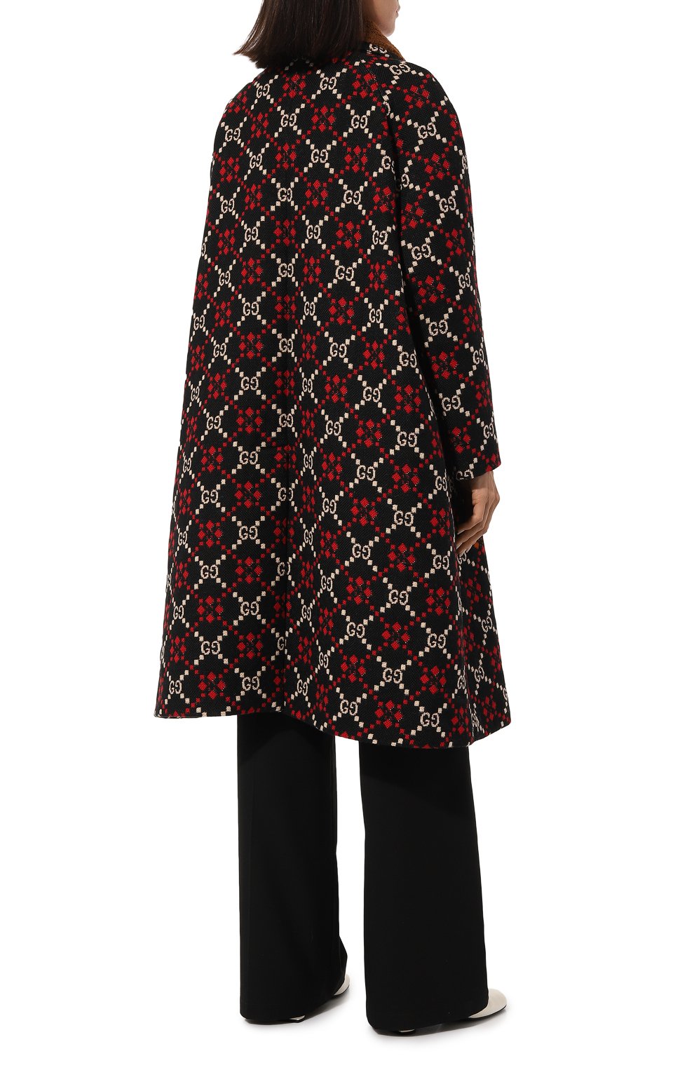 Шерстяное пальто GUCCI, арт. 542933 Z507M, фото 4