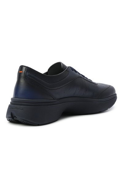 Кожаные кроссовки bounce SANTONI темно-синего цвета по цене 99500 руб., арт. MBBG2207000CKCKI, фото 4 Кожаные кроссовки bounce SANTONI, арт. MBBG2207000CKCKI, фото 4