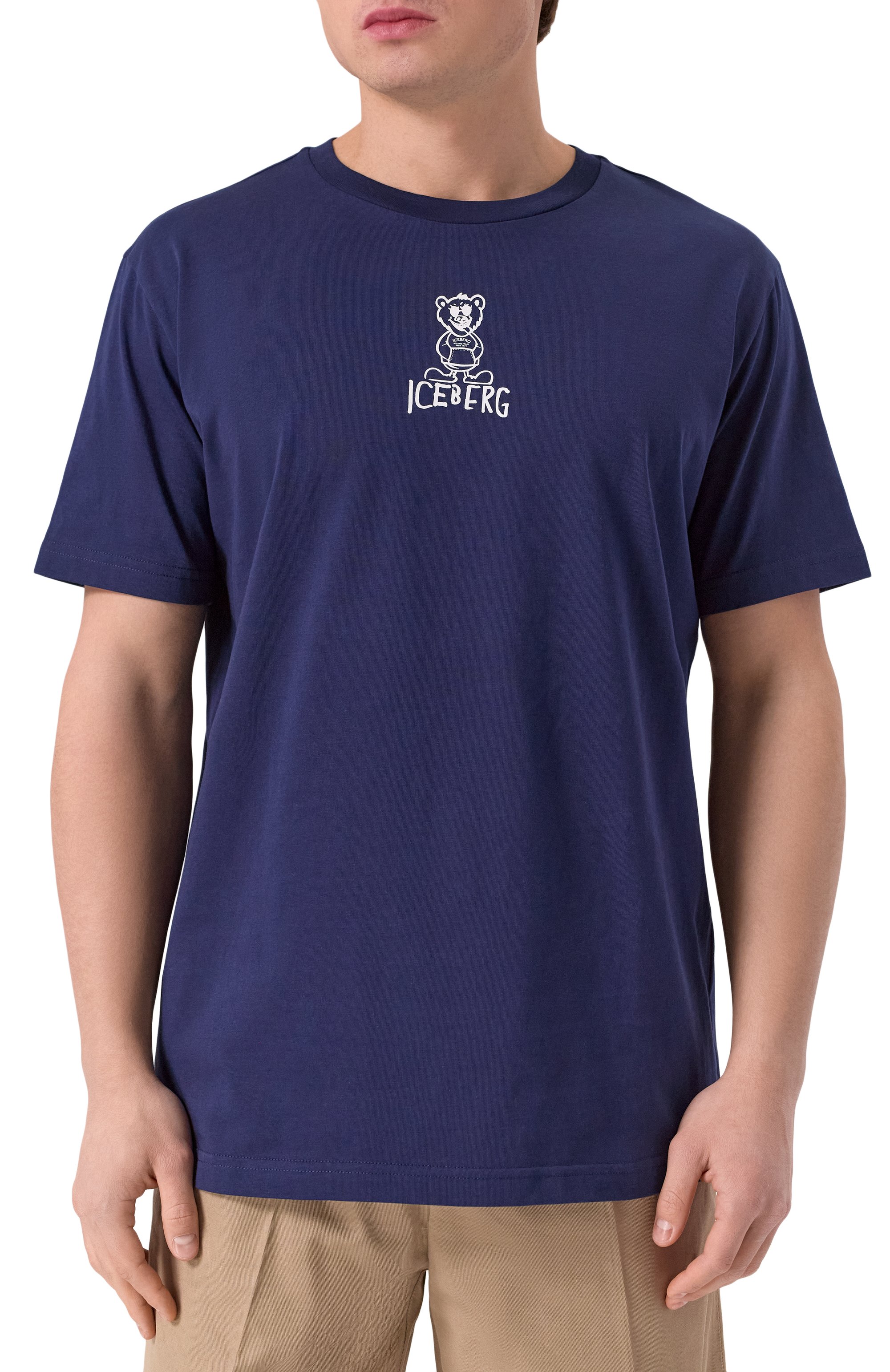 Хлопковая футболка ICEBERG, арт. F018/6306, фото 3