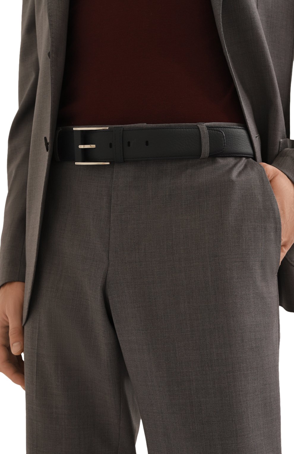 Кожаный ремень ZILLI, арт. MJL-CLASE-01947/0236, фото 2