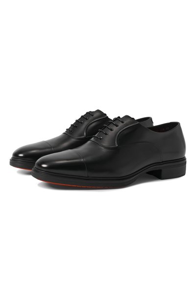 Мужские кожаные оксфорды easy SANTONI, арт. MGEG18957NEAXNTG