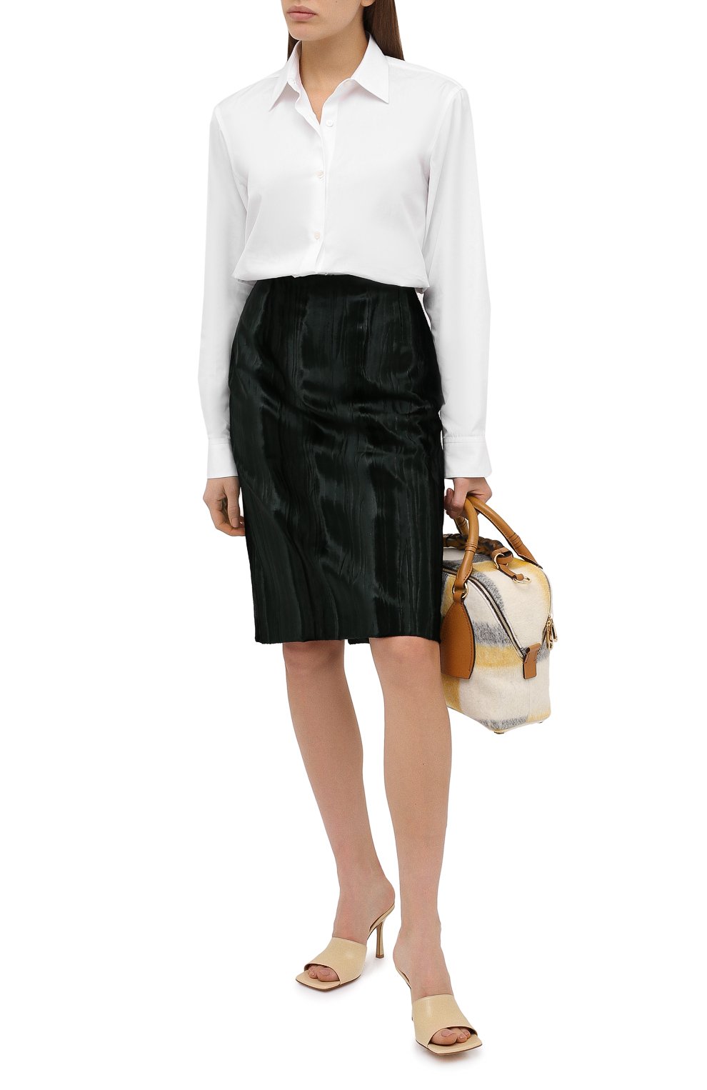 Хлопковая рубашка DRIES VAN NOTEN, арт. 202-10772-1221, фото 2