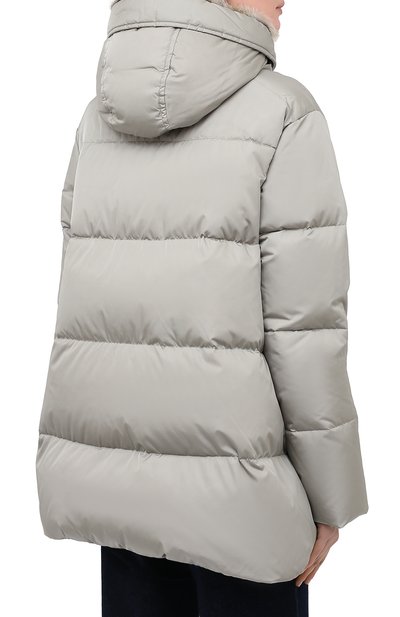 Пуховик LEMPELIUS серого цвета по цене 112500 руб., арт. 3000/275RS25, фото 4 Пуховик LEMPELIUS, арт. 3000/275RS25, фото 4