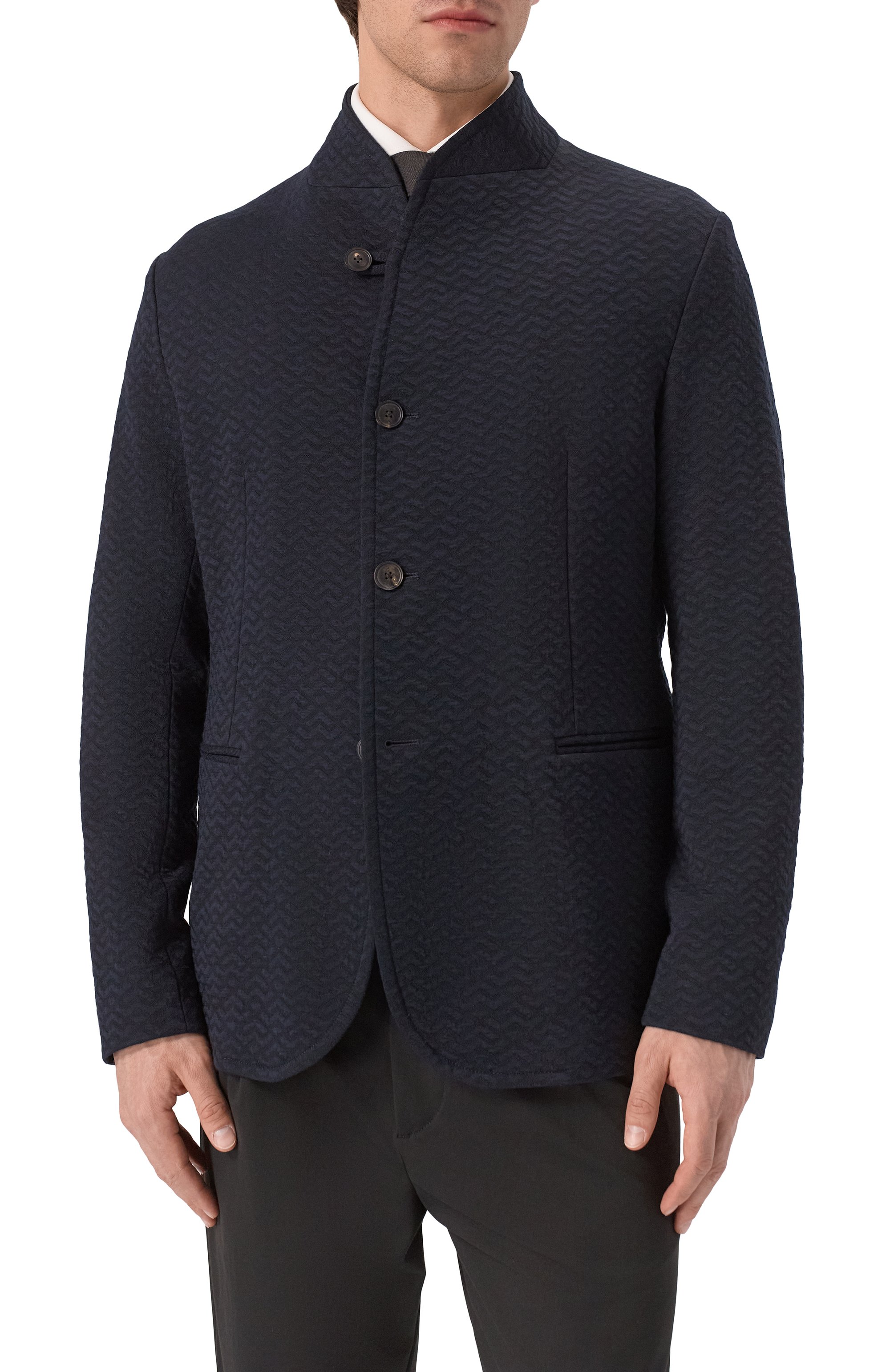 Однобортный пиджак EMPORIO ARMANI, арт. EM000352/TE13968, фото 5