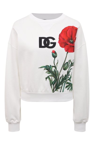 Женский хлопковый свитшот DOLCE & GABBANA, арт. F9L05T/HS7LQ