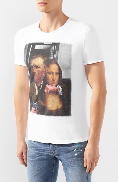 Хлопковая футболка BISIBIGLIO, арт. LU ARTE TERR0RISTA, фото 3