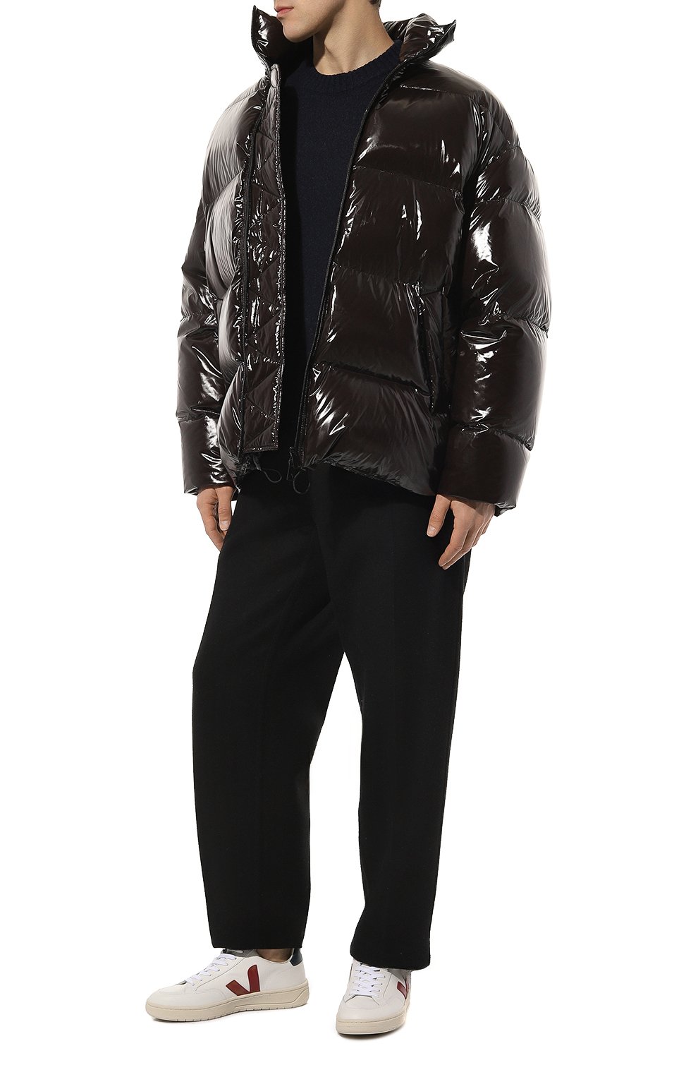 Кожаные кеды v-12 VEJA, арт. XD0201955B, фото 2