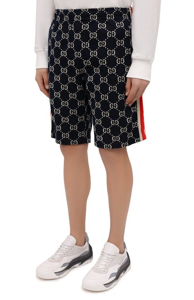 Хлопковые шорты GUCCI, арт. 474632/X9V05, фото 3