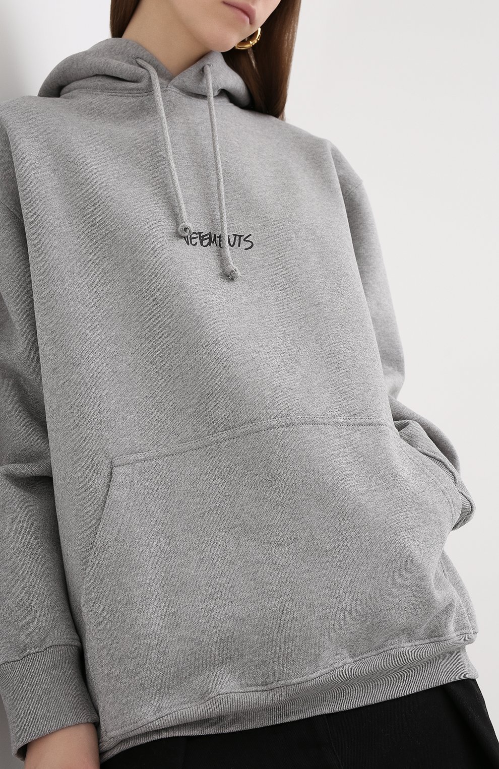 Хлопковое худи VETEMENTS, арт. UAH21TR630 1601/W, фото 3