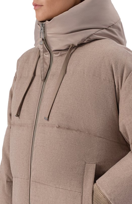 Пуховик Duno HEKA/PRAT0 MESTRE Бежевый  HEKA/PRAT0 MESTRE Фото 5