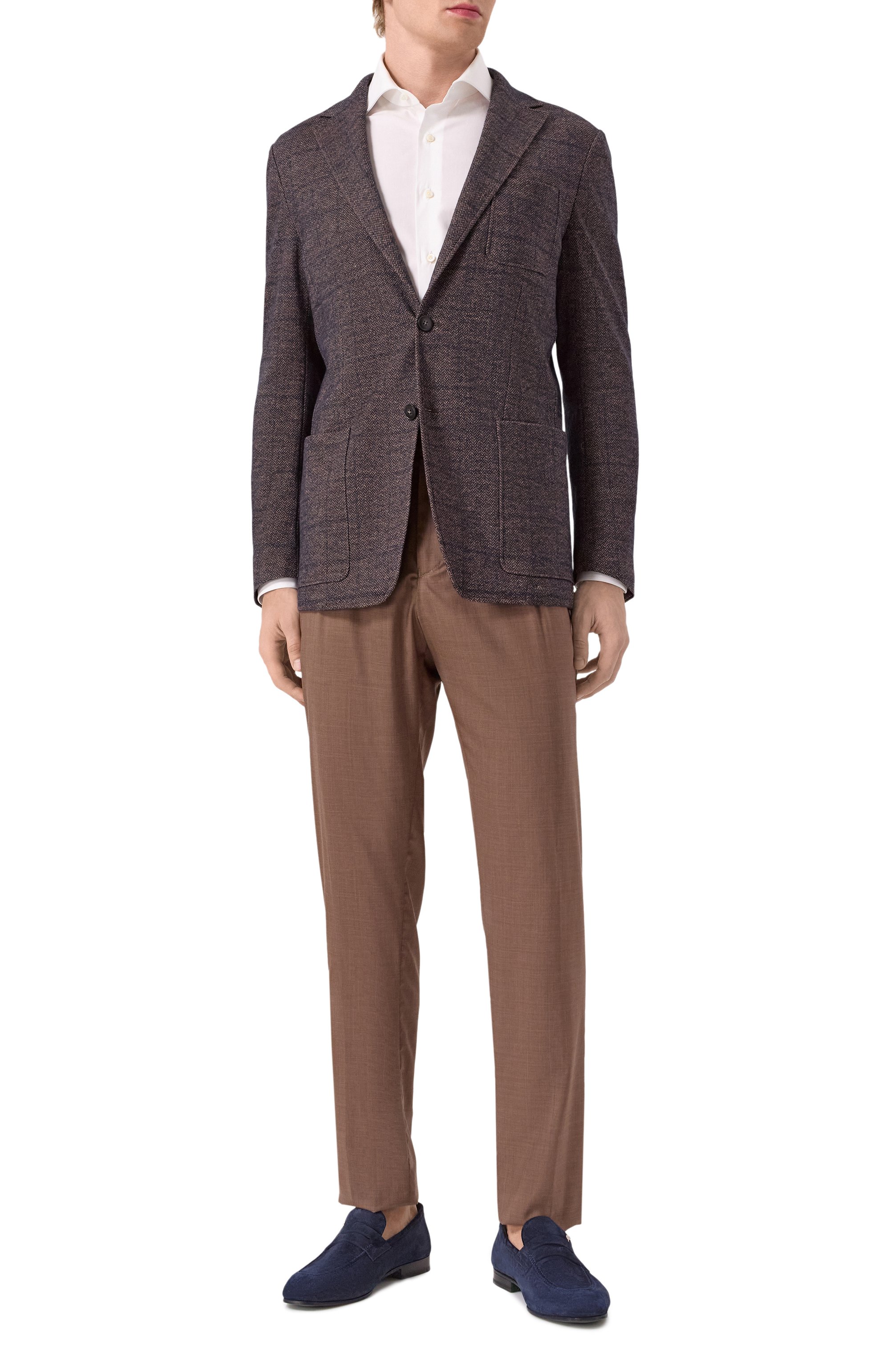Пиджак из шерсти и хлопка CANALI, арт. J0147/JJ02554, фото 2