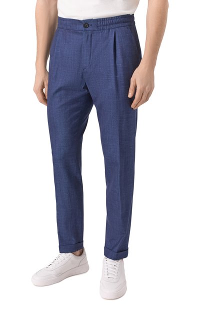 Брюки из шерсти и шелка PAUL&SHARK, арт. 25414073, фото 3