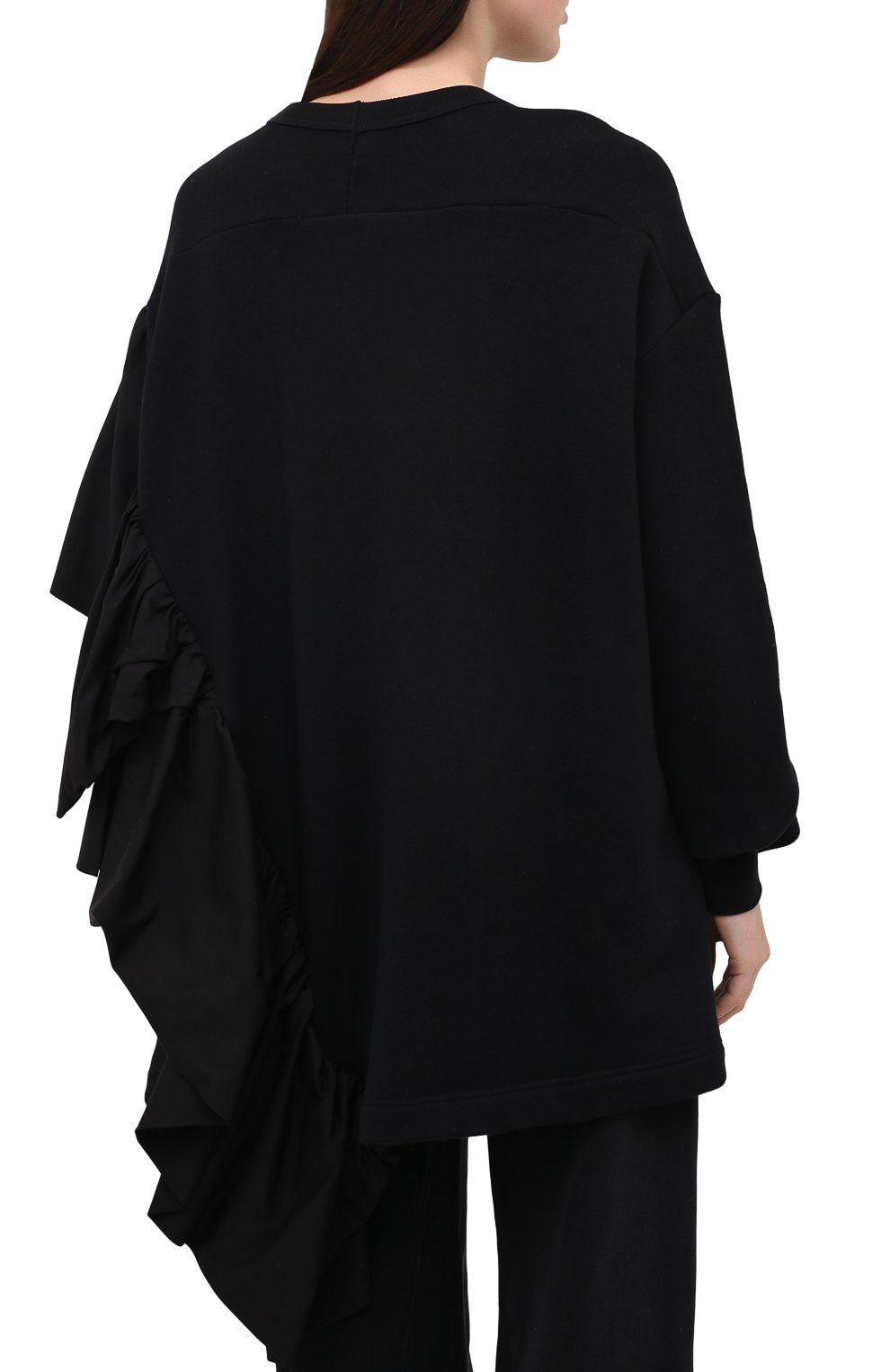 Хлопковый пуловер YOHJI YAMAMOTO, арт. FB-B51-803, фото 4