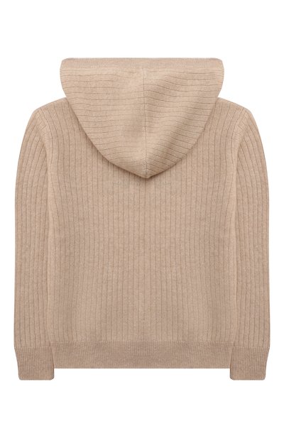 Кашемировое худи OSCAR ET VALENTINE бежевого цвета по цене 32000 руб., арт. SWE0122M, фото 2 Кашемировое худи OSCAR ET VALENTINE, арт. SWE0122M, фото 2
