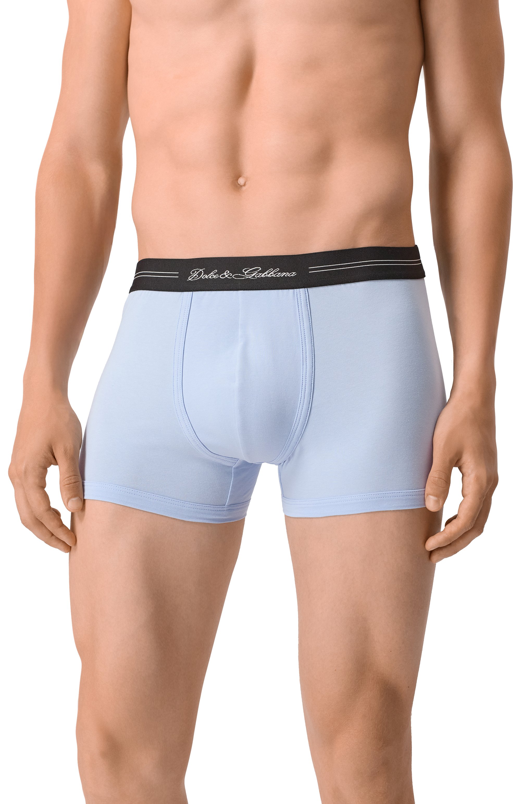 Хлопковые боксеры DOLCE & GABBANA, арт. M4F46J/0NR66, фото 2