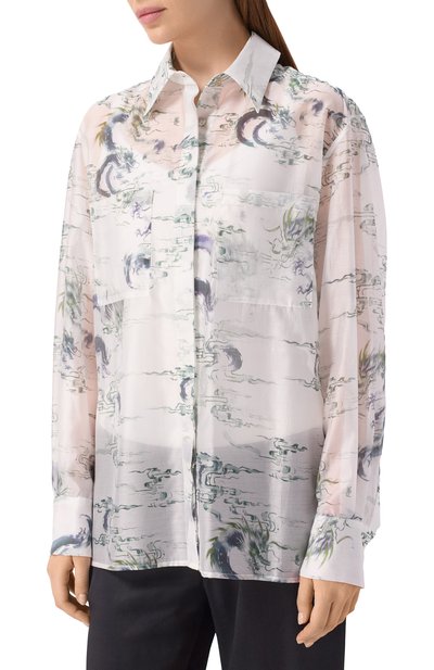 Рубашка FLASHIN белого цвета по цене 29750 руб., арт. FS26SBBP, фото 3 Рубашка FLASHIN, арт. FS26SBBP, фото 3