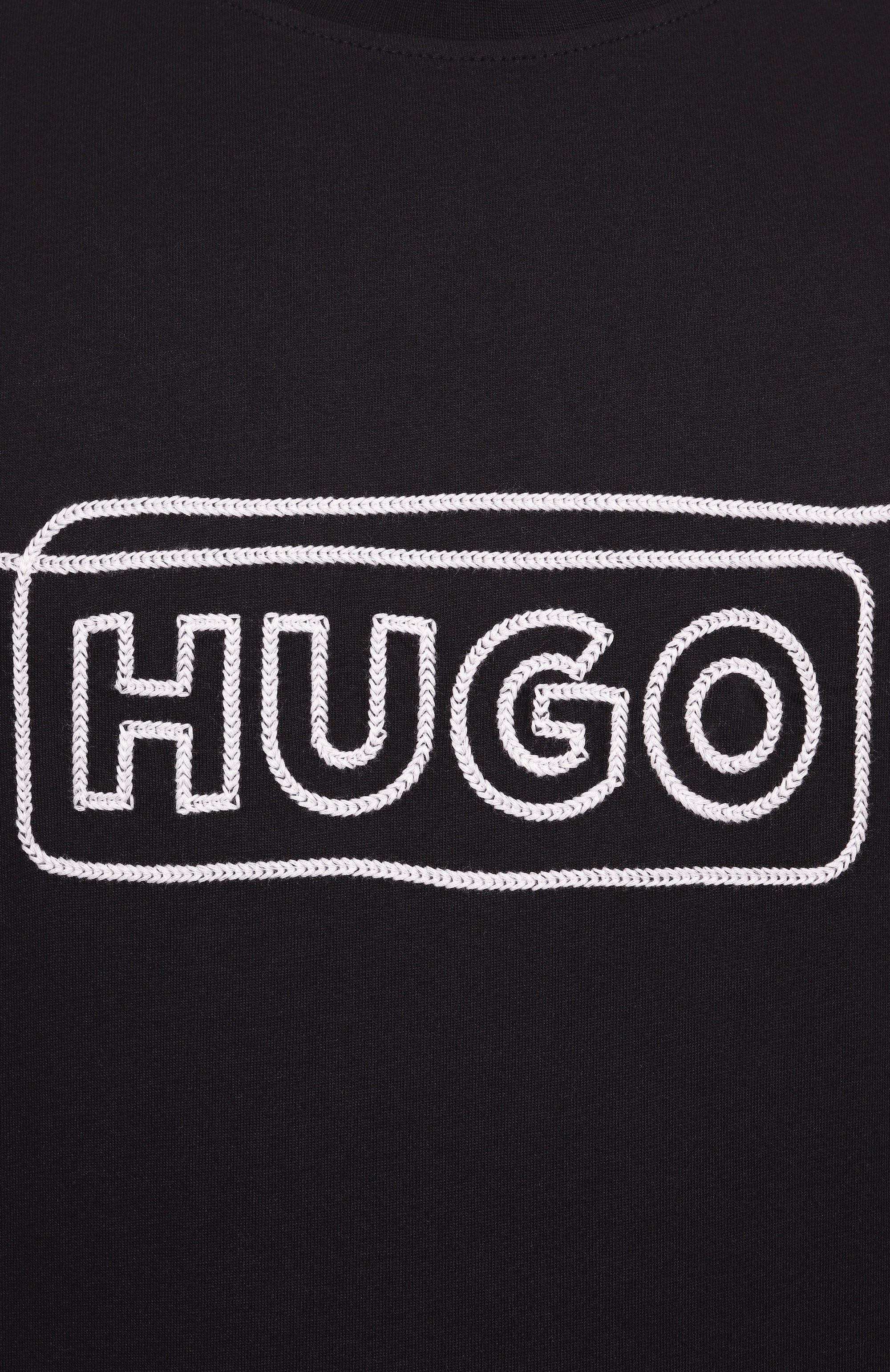 Хлопковая футболка HUGO BLUE, арт. 50530341, фото 6