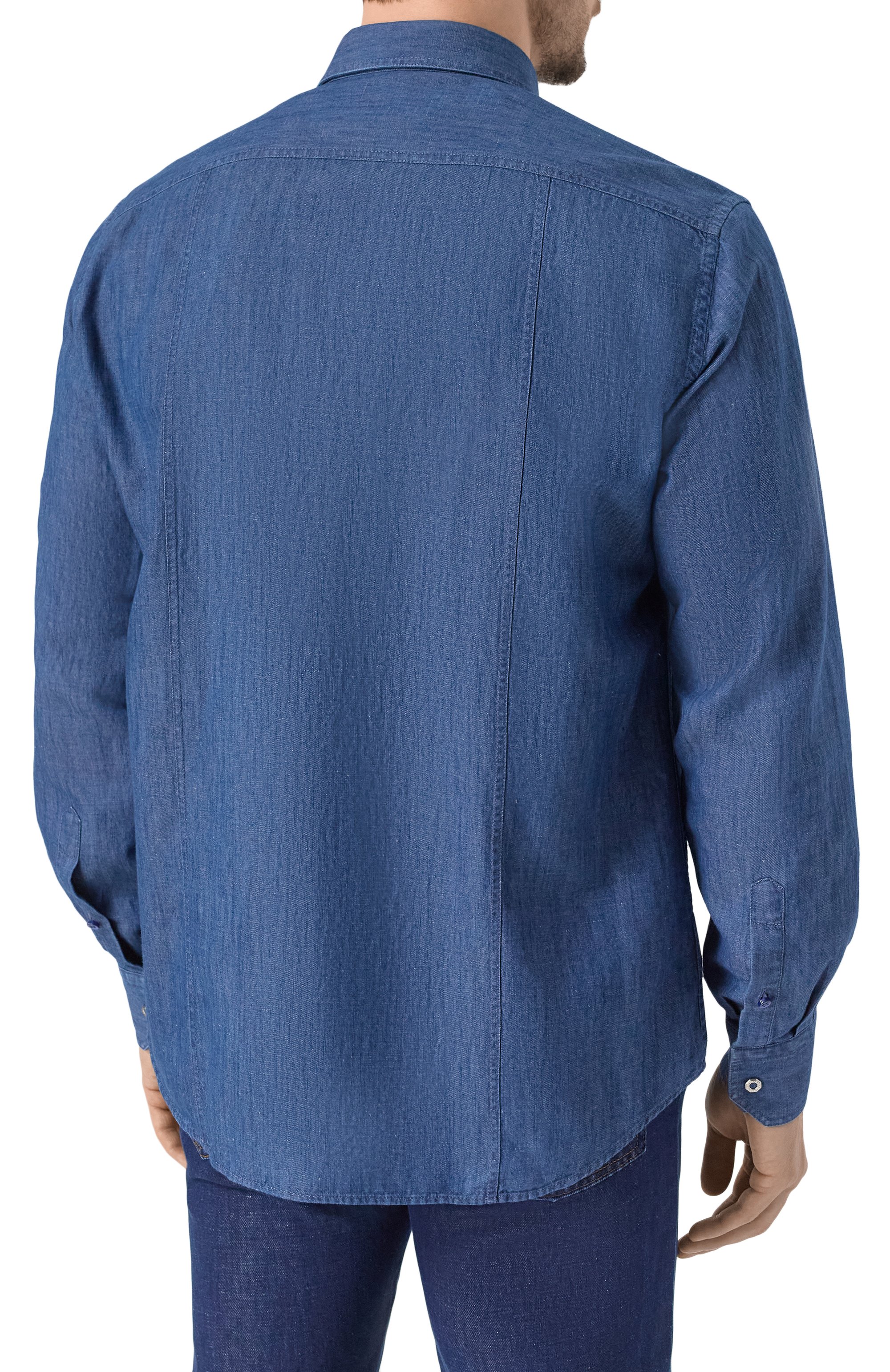 Джинсовая рубашка STEFANO RICCI, арт. MC007565/EX2906, фото 4