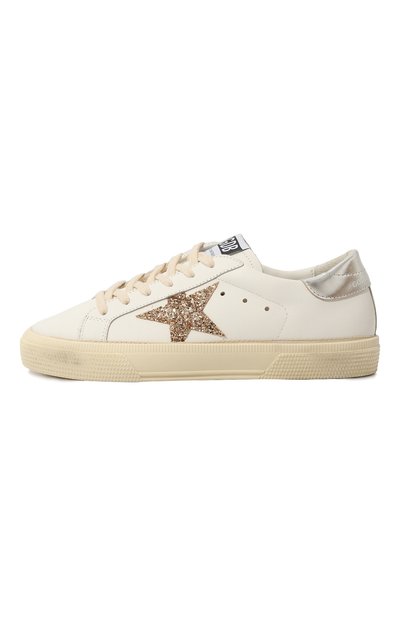 Кожаные кеды may GOLDEN GOOSE DELUXE BRAND, арт. GTF00112.F004813, фото 2