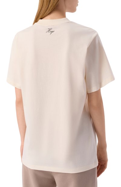 Хлопковая футболка HUGO, арт. 50545551, фото 4