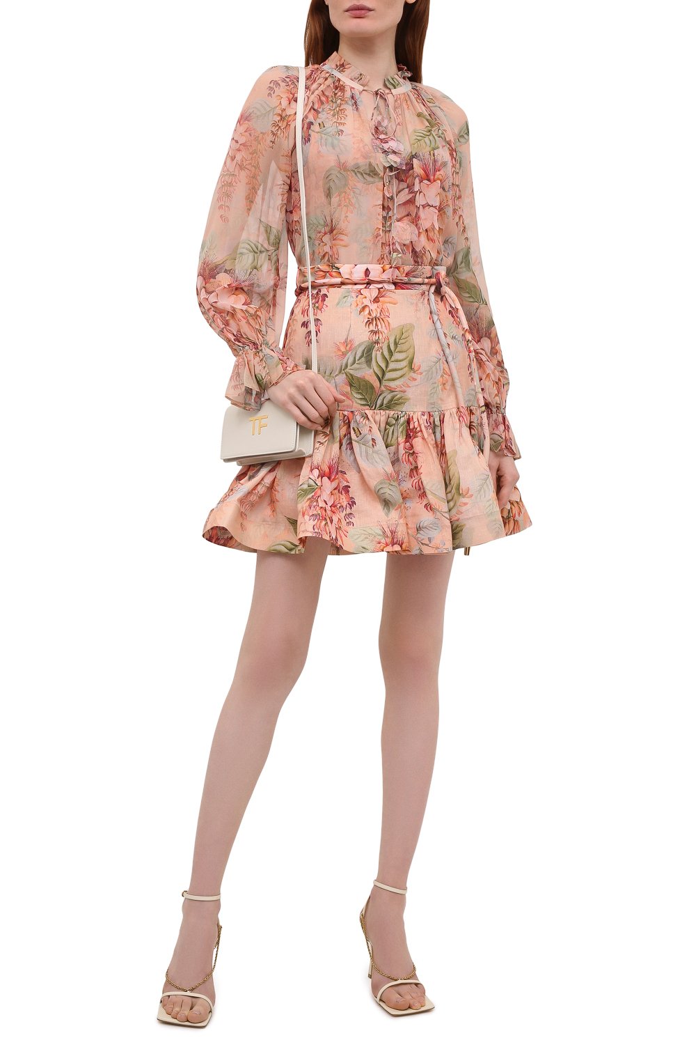 Шелковая блузка ZIMMERMANN, арт. 1345TCAN, фото 2