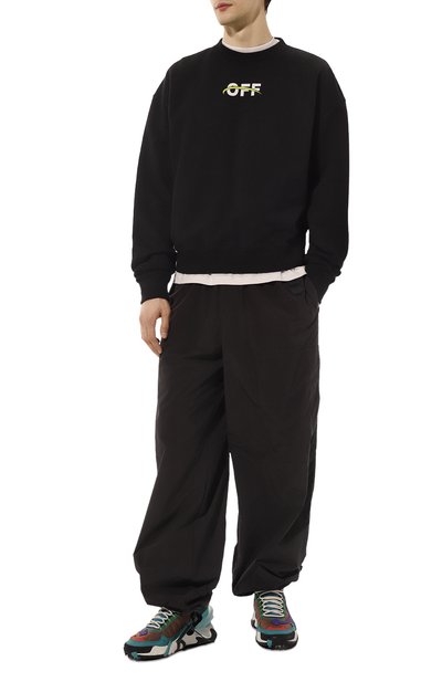 Комбинированные кроссовки odsy-2000 OFF-WHITE, арт. OMIA190F22FAB0016037, фото 2