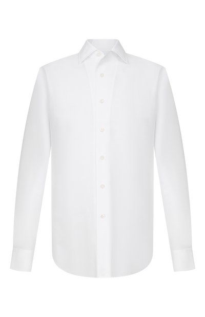 Мужская сорочка изо льна и хлопка ALESSANDRO GHERARDI, арт. D0UBLE/7639