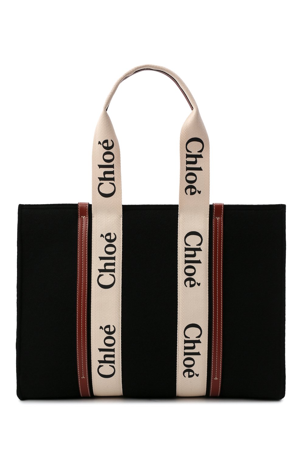 Сумка-тоут woody medium CHLOÉ, арт. CHC22SS382G64, фото 1