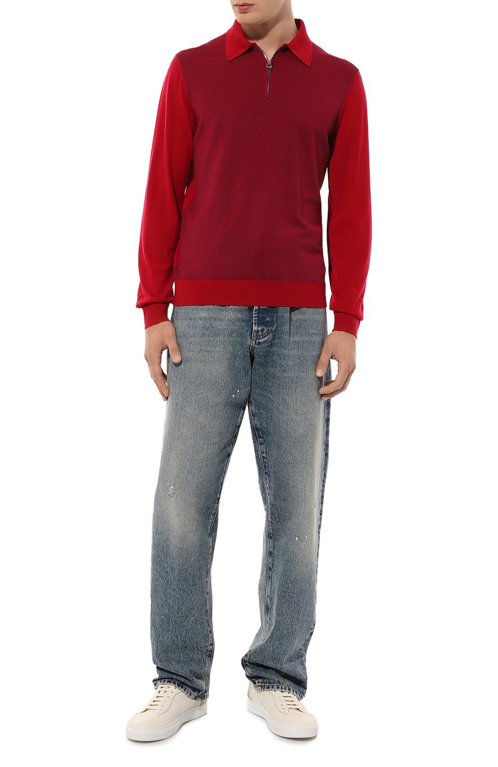 Поло из шерсти и шелка STEFANO RICCI, арт. KE06001AZ1/E23302/ALMIS, фото 2