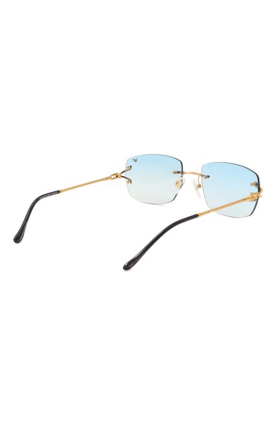 Солнцезащитные очки VINTAGE FRAMES, арт. BAL HARB0UR G0LD/BLUE, фото 5